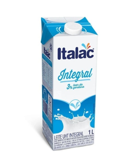Leite Longa Vida Integral ITALAC 1 Litro